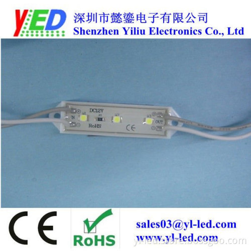 waterproof 3 pcs 3528 led module light Size L62mm*W14mm*H7.5mm